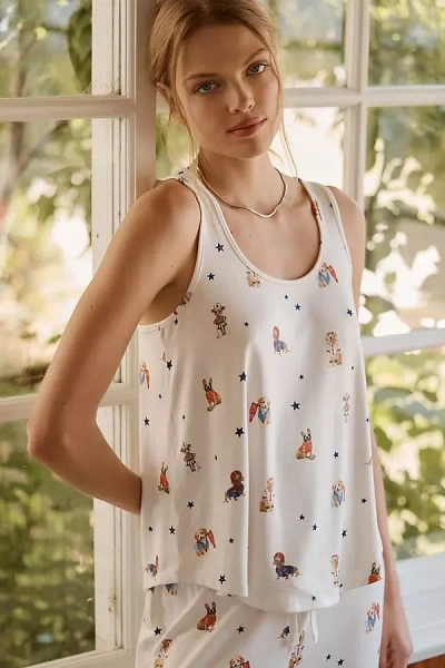 Z Supply Team Player Tank Top In White
