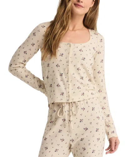 Z Supply Tess Rosebud Top In White