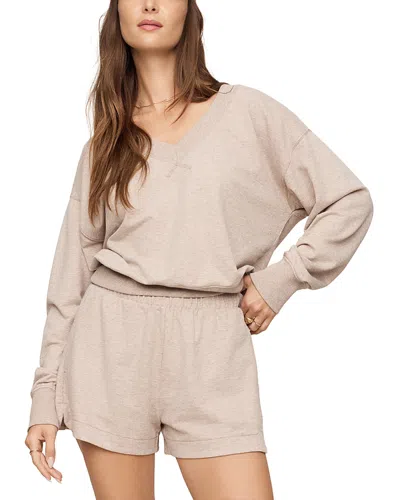 Z Supply The Everyday V Neck Sweater In Neutral