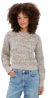 Z Supply Tivoli Sweater Burnt Ash Heather In Gray