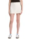 Z Supply Top Spin Rib Skort In White