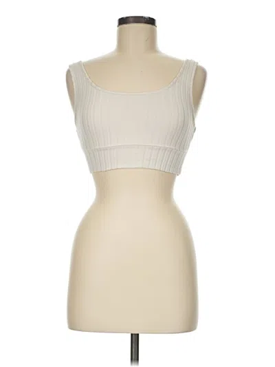 Pre-owned Z Supply Tube Top Ivory Strapless Neckline Tops
