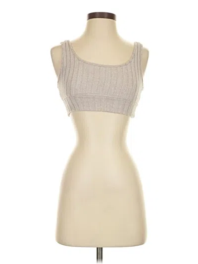 Pre-owned Z Supply Tube Top Tan Strapless Neckline Tops
