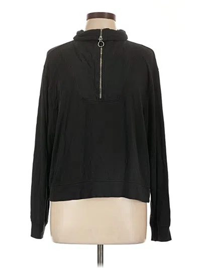 Pre-owned Z Supply Turtleneck Sweater In Black