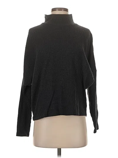 Pre-owned Z Supply Turtleneck Sweater In Black