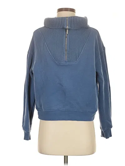 Pre-owned Z Supply Turtleneck Sweater In Blue