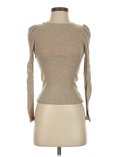 Pre-owned Z Supply Turtleneck Sweater In Brown