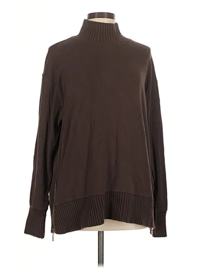 Pre-owned Z Supply Turtleneck Sweater In Brown