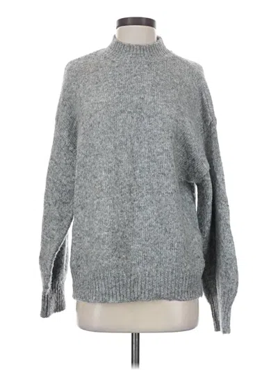 Pre-owned Z Supply Turtleneck Sweater In Gray