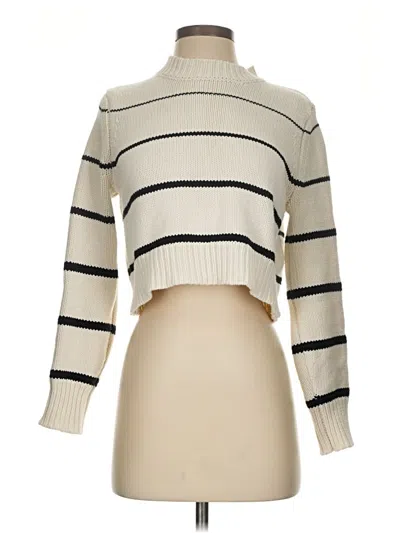 Pre-owned Z Supply Turtleneck Sweater In Ivory