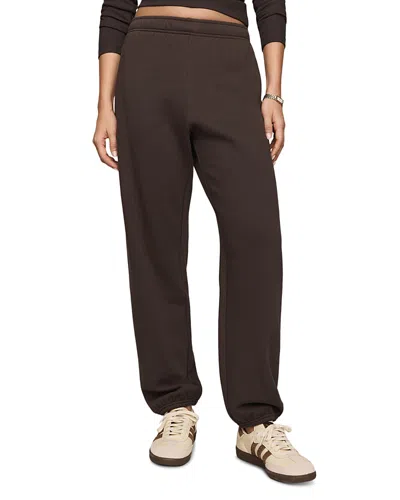 Z Supply Uptown Cotton Blend Joggers In Brown