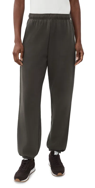 Z Supply Uptown Joggers Cocoa Bean In Gray