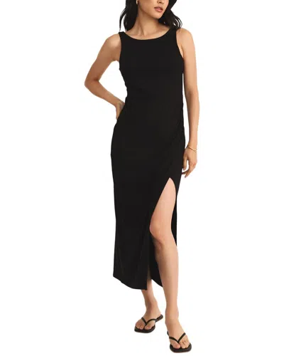 Z Supply Valencia Midi Dress In Black