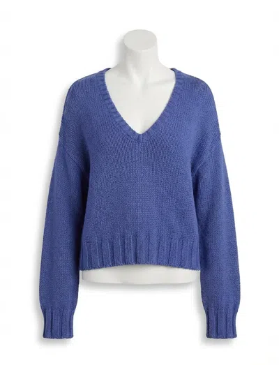 Z Supply Vida Sweater In Riviera In Blue