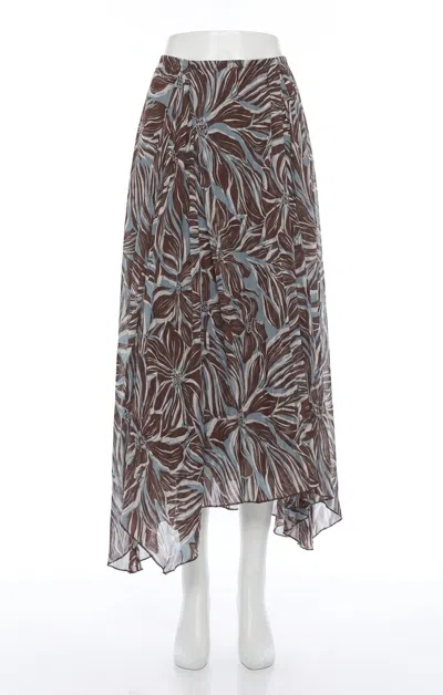 Z Supply Vitoria Zinn Floral Maxi Skirt In Multicolor