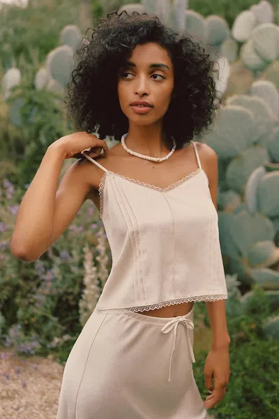 Z Supply Viva Tank Top In Neutral