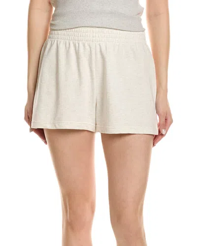 Z Supply Classic Fleece Shorts In Light Oatmeal In Neutral