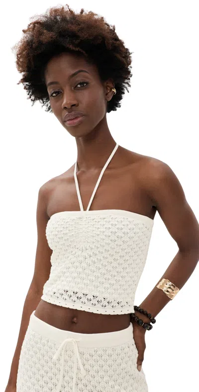 Z Supply Windswept Top Cloud In White