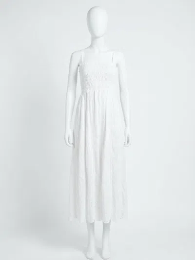 Z Supply Women's Dani Embroidered Midi Dress In White