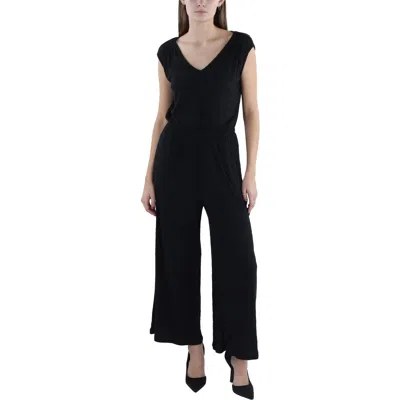 Z Supply Womens Casual One Piece Jumpsuit In Black