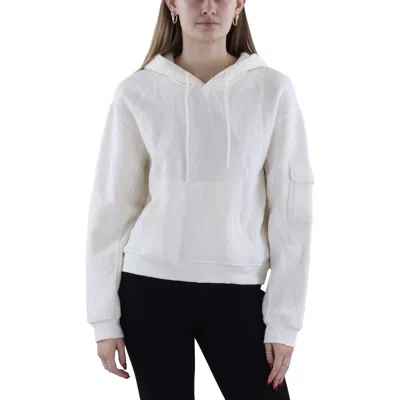 Z Supply Womens Tunic Cozy Hoodie In White
