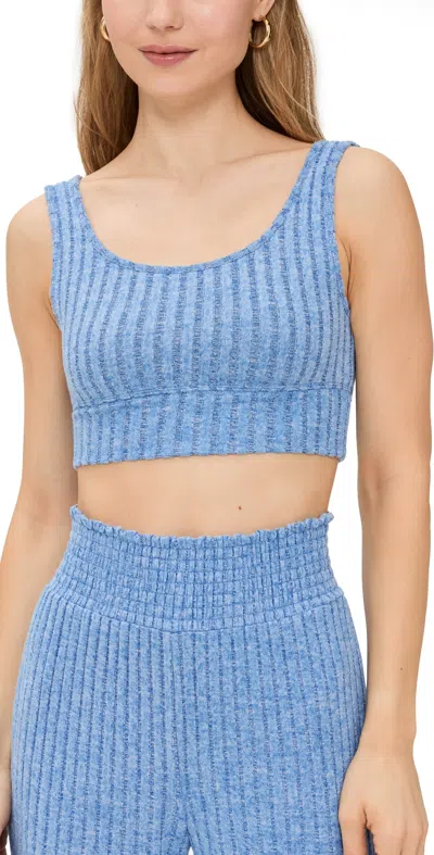 Z Supply Zoe Mini Rib Tank Bra Riviera