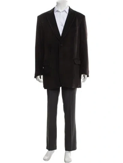 Pre-owned Z Zegna Blazer In Brown