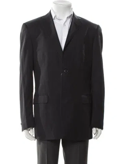 Pre-owned Z Zegna Blazer In Gray