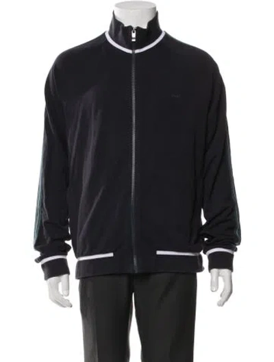 Pre-owned Z Zegna Bomber Jacket In Blue
