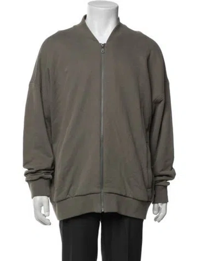 Pre-owned Z Zegna Bomber Jacket In Green
