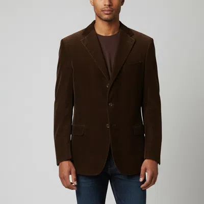 Pre-owned Z Zegna Brown Corduroy Single Breasted Blazer Xxxl