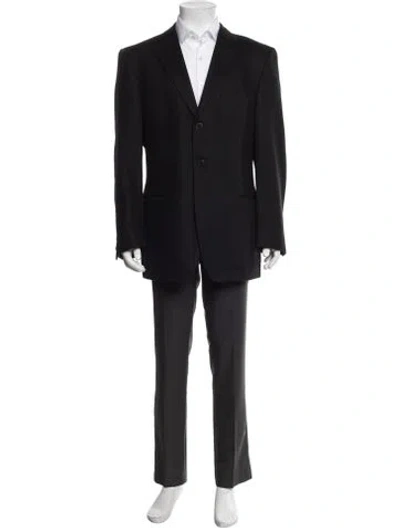 Pre-owned Z Zegna Cashmere Blazer In Black
