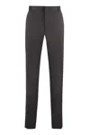 Z Zegna Cotton Trousers In Brown