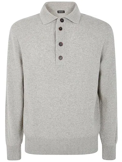 Z Zegna Half In Grey