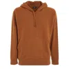 Z ZEGNA Z ZEGNA LONG SLEEVED DRAWSTRING KNITTED HOODIE