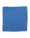 Z Zegna Man Scarf Blue Size - Silk In Blue