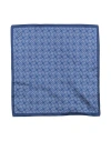 Z Zegna Man Scarf Blue Size - Silk