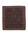 Z Zegna Man Scarf Brown Size - Silk