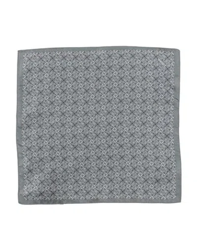 Z Zegna Man Scarf Grey Size - Silk In Grey