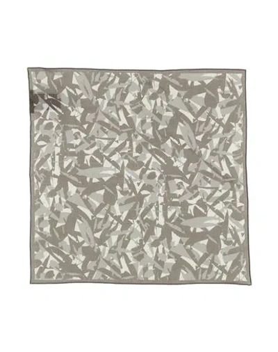 Z Zegna Man Scarf Khaki Size - Ramie In Beige