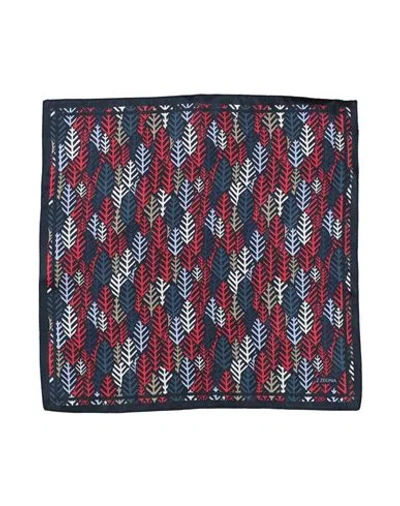 Z Zegna Man Scarf Midnight Blue Size - Silk