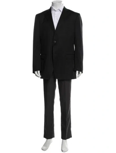 Pre-owned Z Zegna Two-piece Blazer In Black