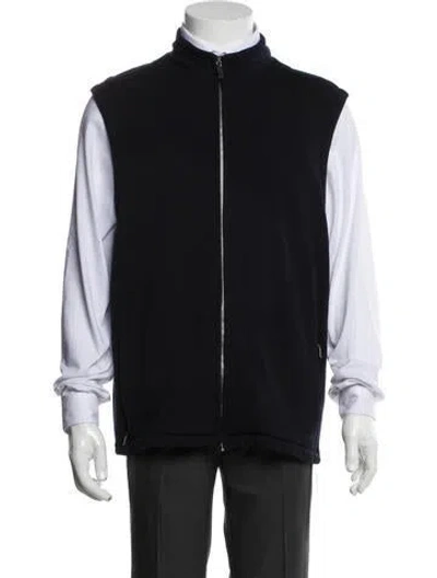 Pre-owned Z Zegna Vest In Black