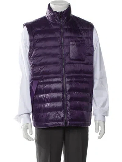 Pre-owned Z Zegna Vest In Purple