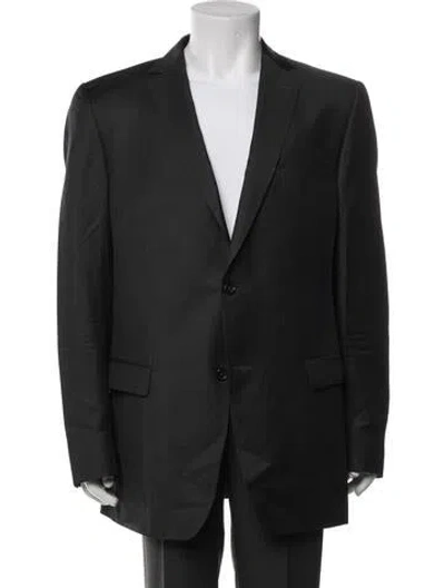 Pre-owned Z Zegna Wool Blazer In Black