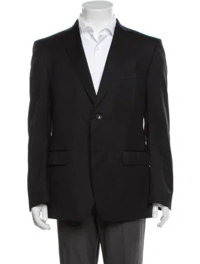 Pre-owned Z Zegna Wool Blazer In Black