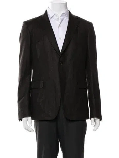 Pre-owned Z Zegna Wool Blazer In Green