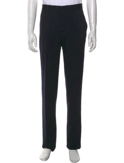 Pre-owned Z Zegna Wool Dress Pants In Blue