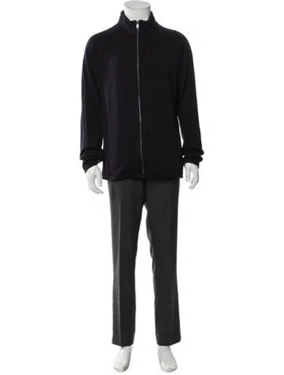 Pre-owned Z Zegna Wool Jacket In Blue