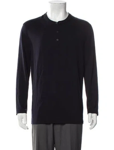 Pre-owned Z Zegna Wool Pajama Top In Gray